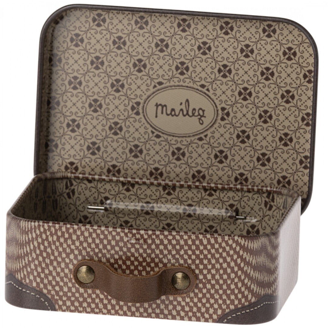 Maileg koffertje travel brown - 7,5 cm