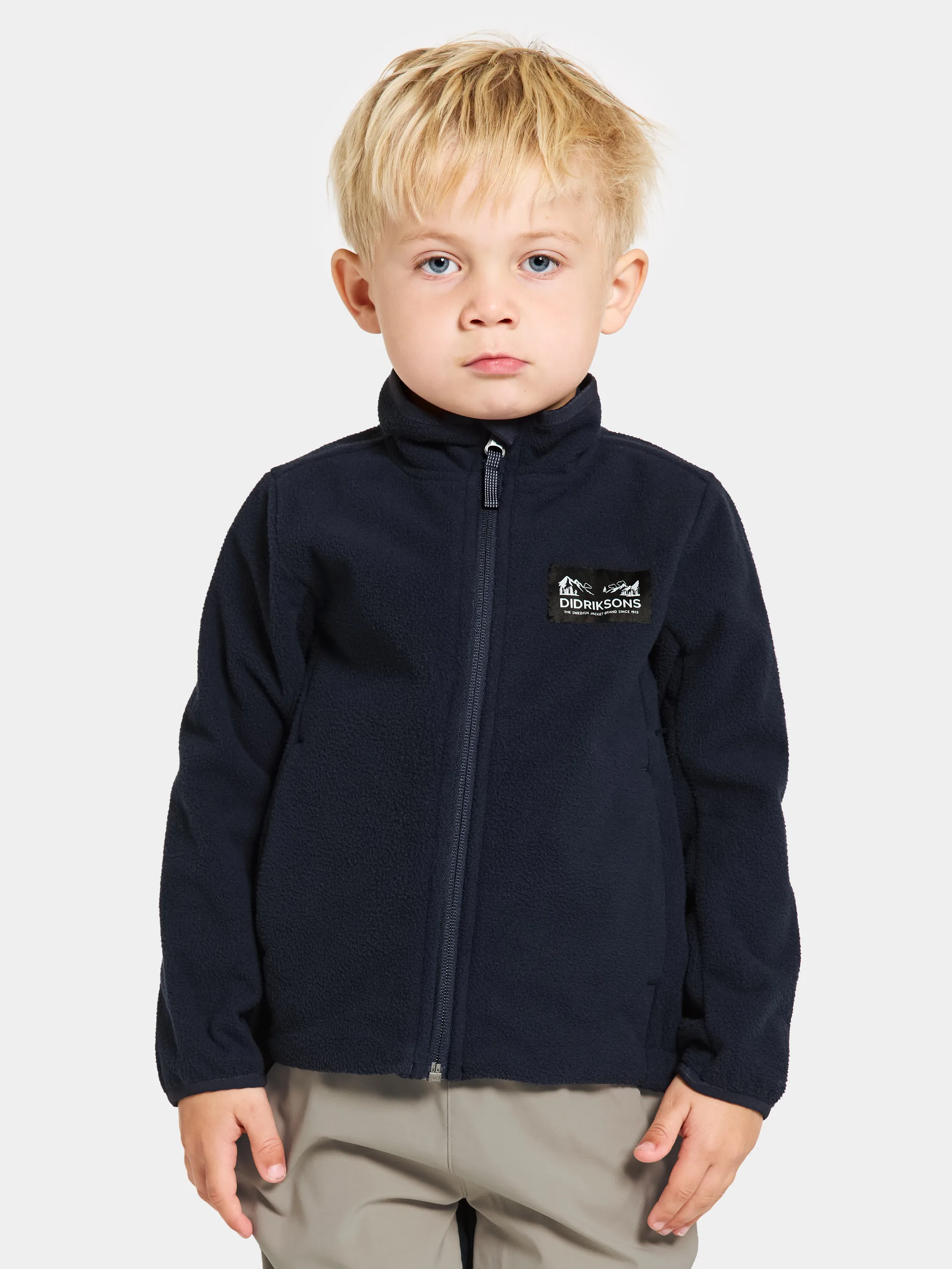 Didriksons Kids' Muskot Jacket Dark Night Blue