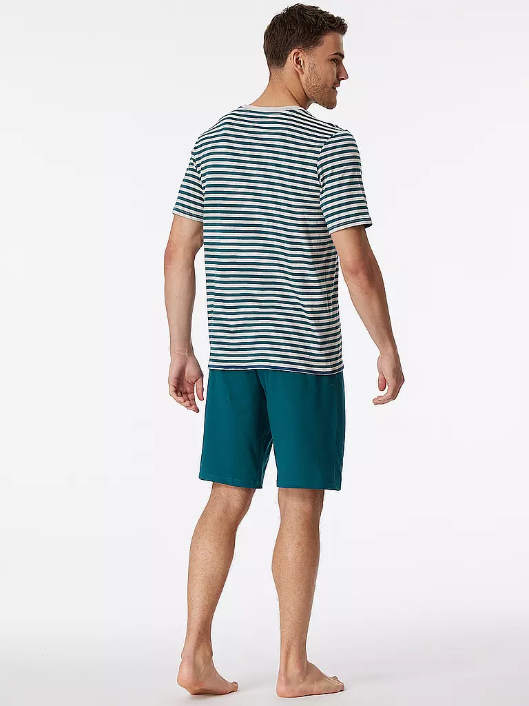 SCHIESSER Pyjama petrol