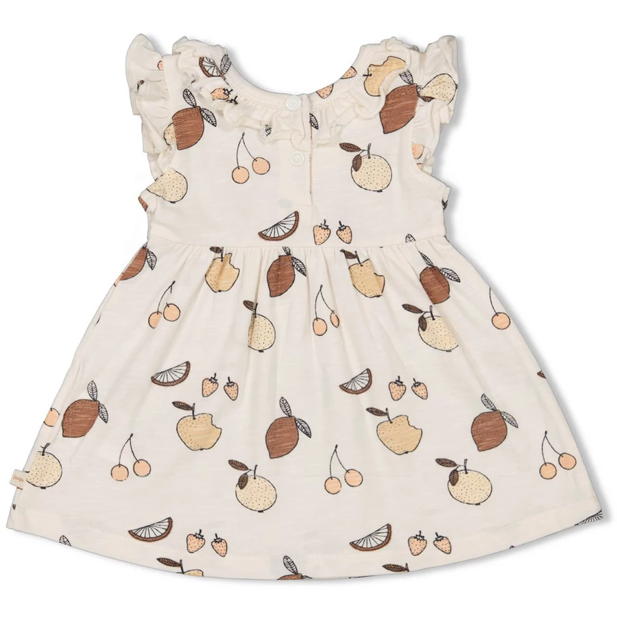 Feetje Kleid Cutie Fruity Offwhite