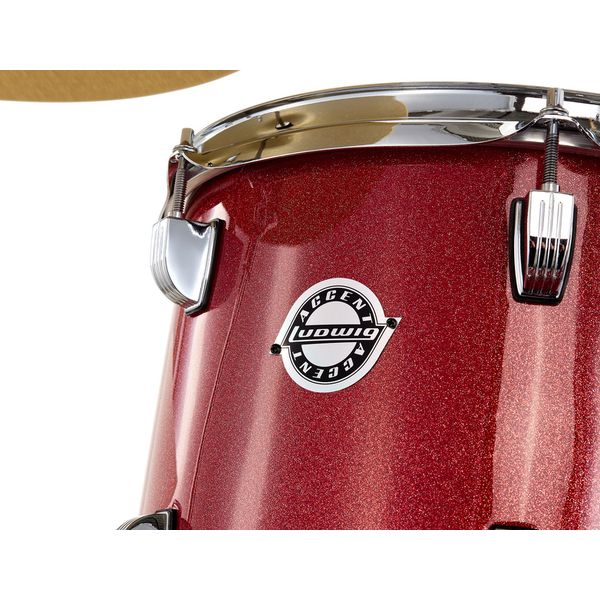 Ludwig Accent Drive 5pc Red