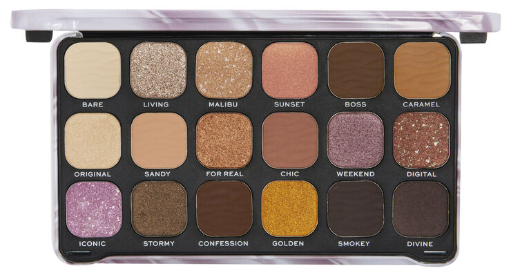 Revolution Revolution Forever Flawless Shadow Palette Nude Silk
