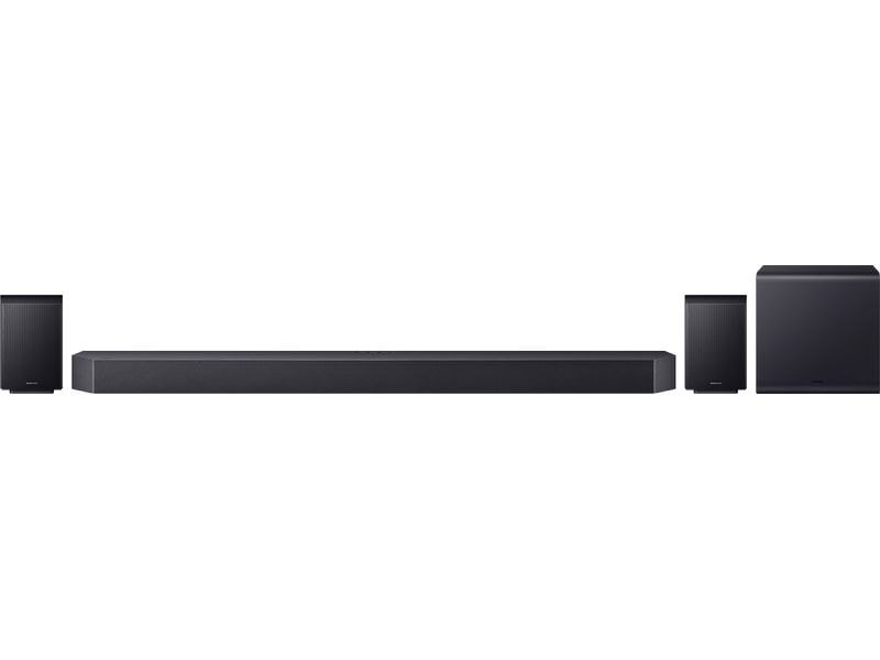 Samsung Soundbar HW-Q990F 11.1.4 Soundbar mit 756 Watt Subwoofer und kabellosen Rücklautsprechern
