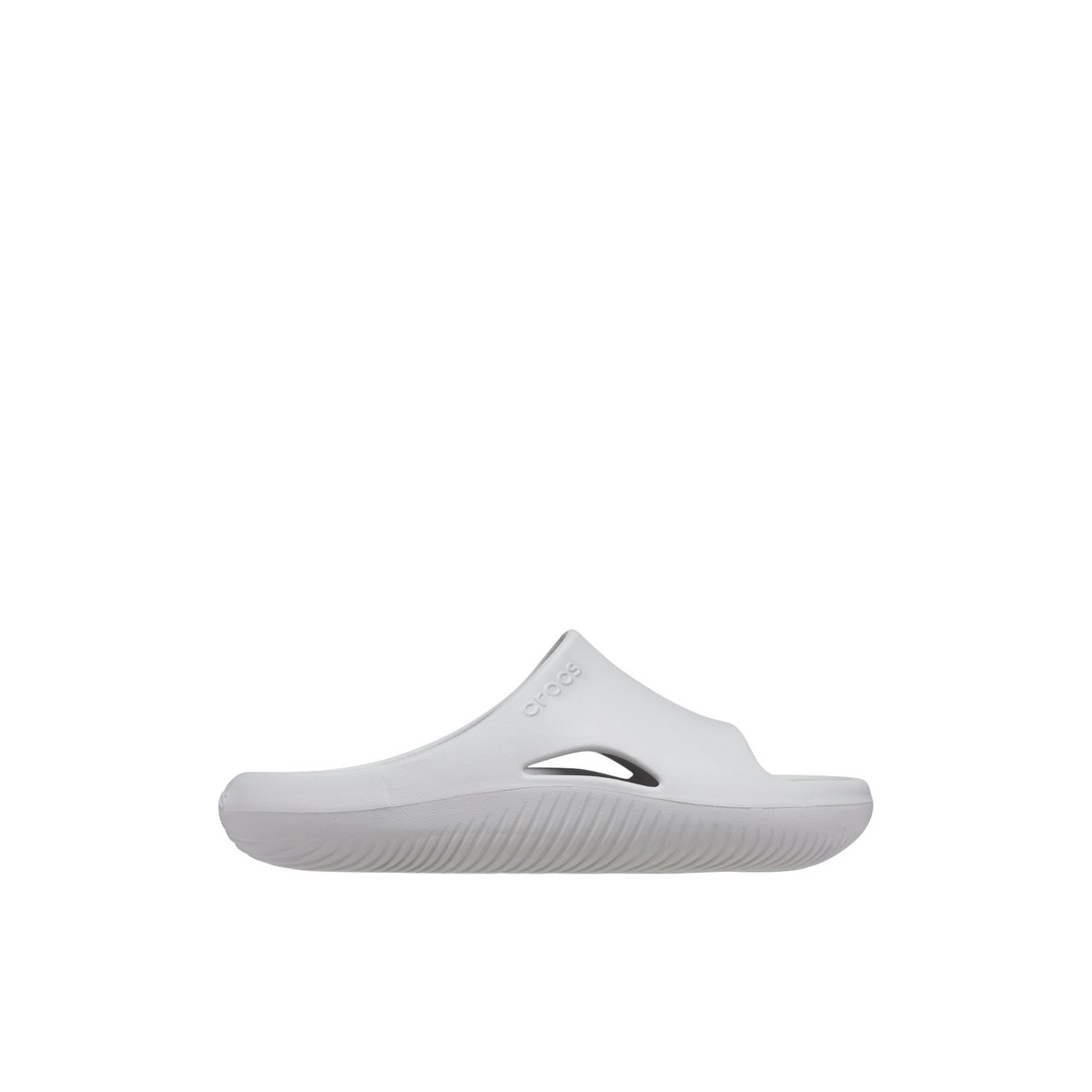 CROCS-Recovery-tb.-Talon plat - Gris Clair
