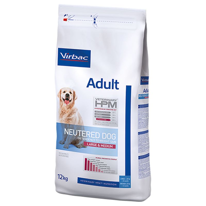 Virbac Veterinary HPM Dog Adult Neutered Large & Medium