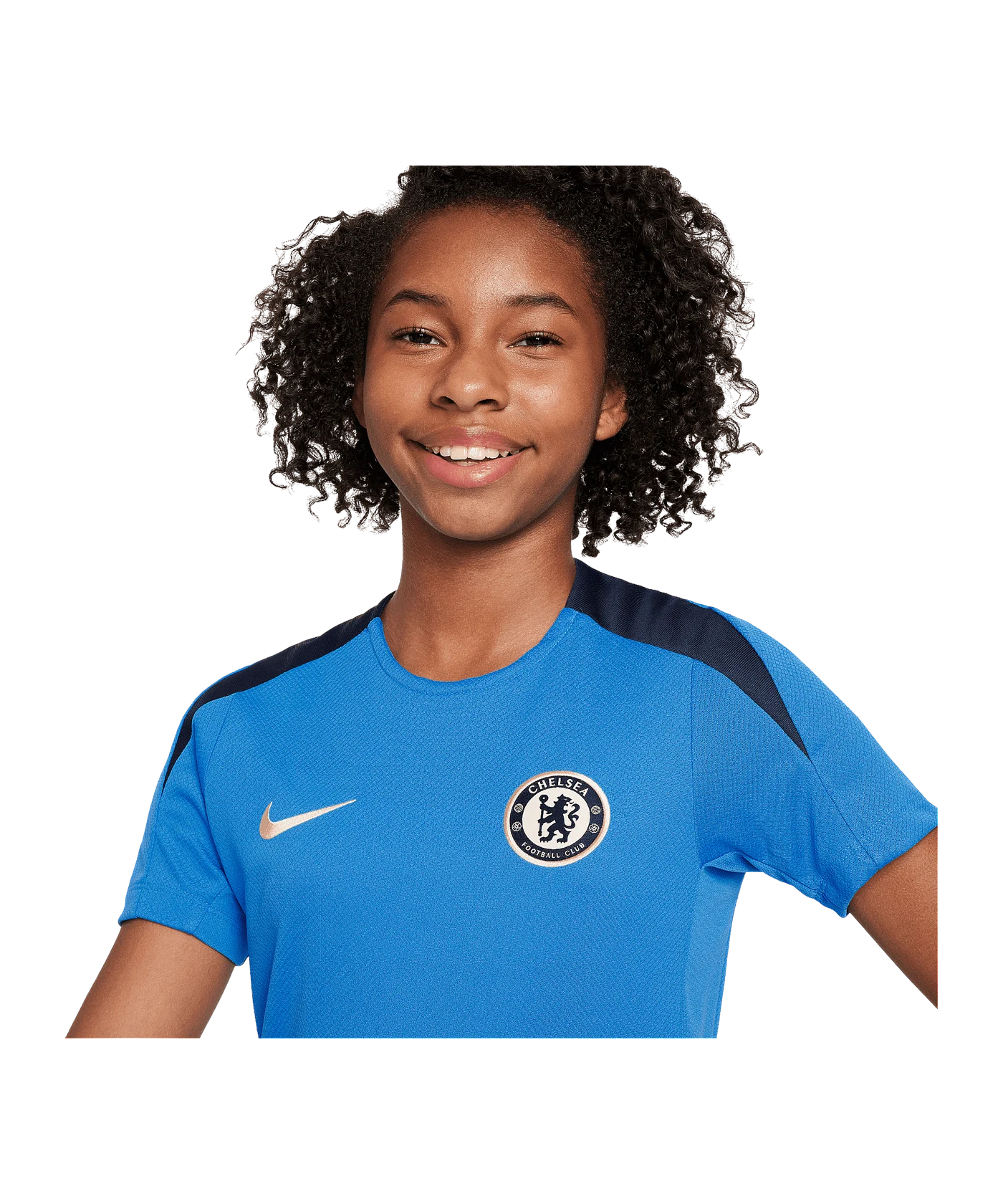 Nike FC Chelsea London Trainingsshirt Kids Blau F436