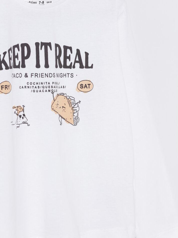 Pacote com 2 camisetas estampadas - Verde Grama