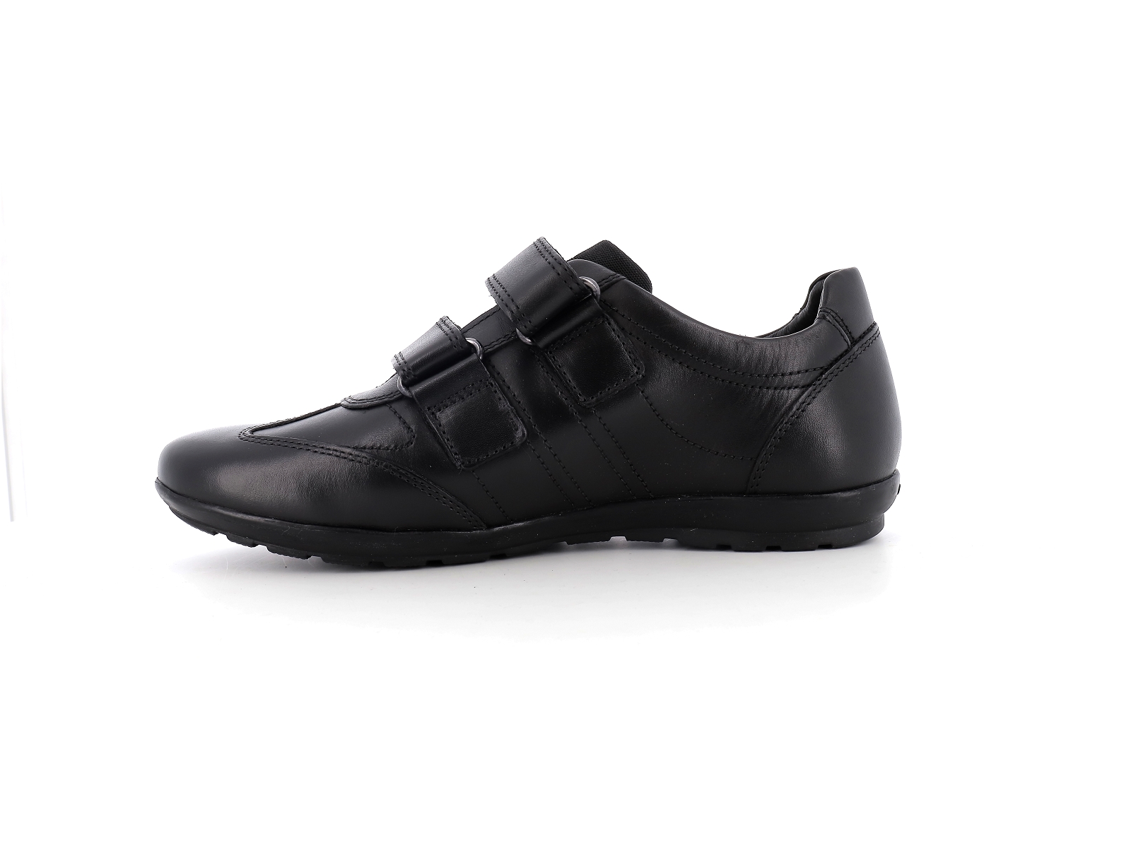 Geox-U SYMBOL-U74A5D Cuir Noir