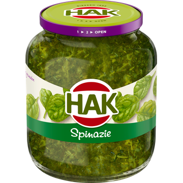 Hak Spinazie 630 g