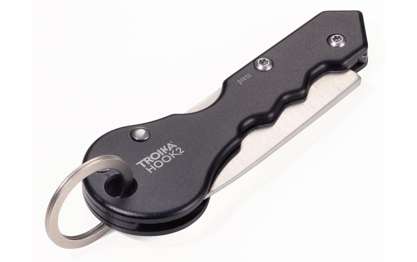 Schlüsselanhänger Hook 2Schlüsselanhänger mit Paketmesser