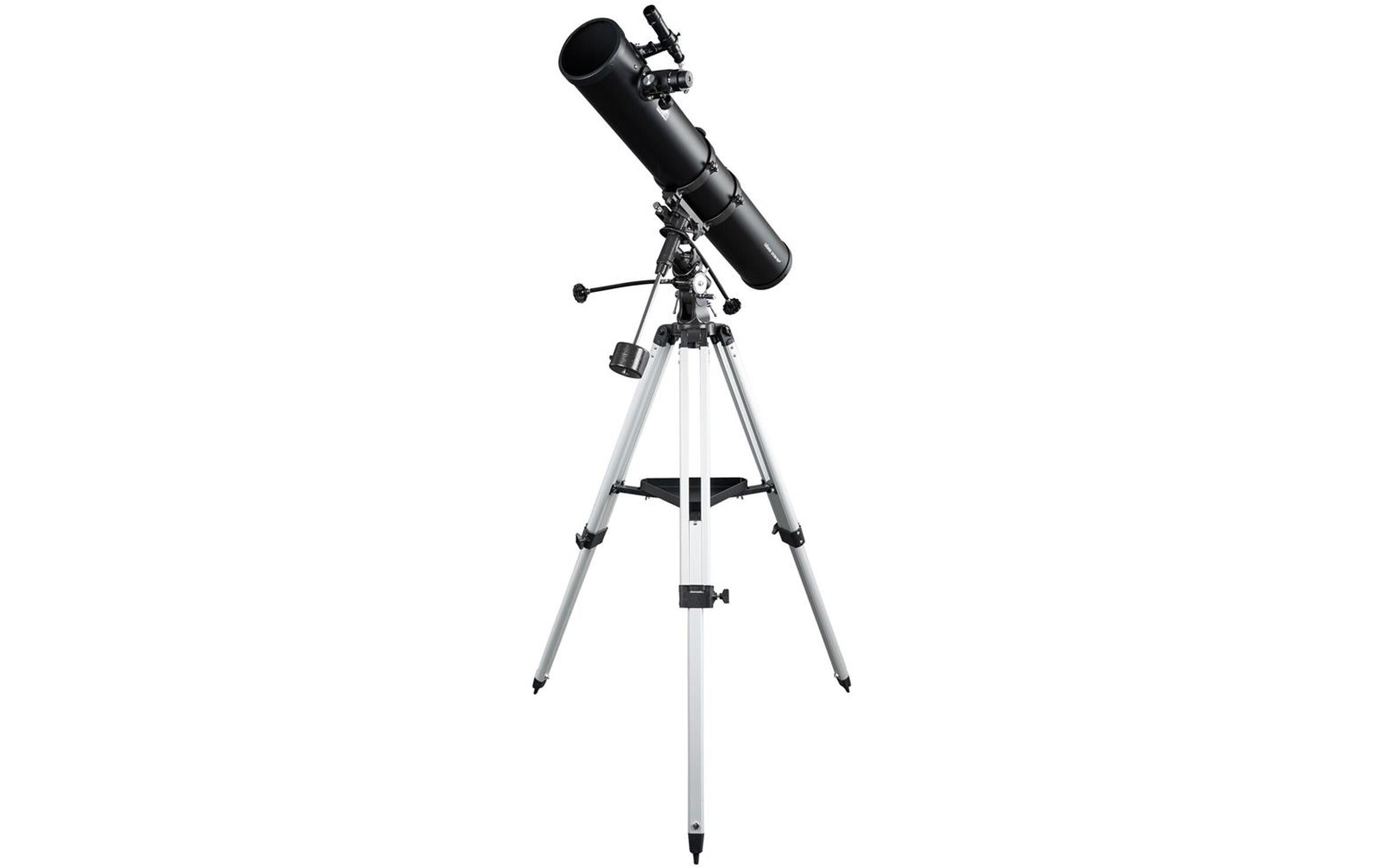 Teleskop Saturn 900<br>Spiegelteleskop mit einer Vergrösserung von 450x