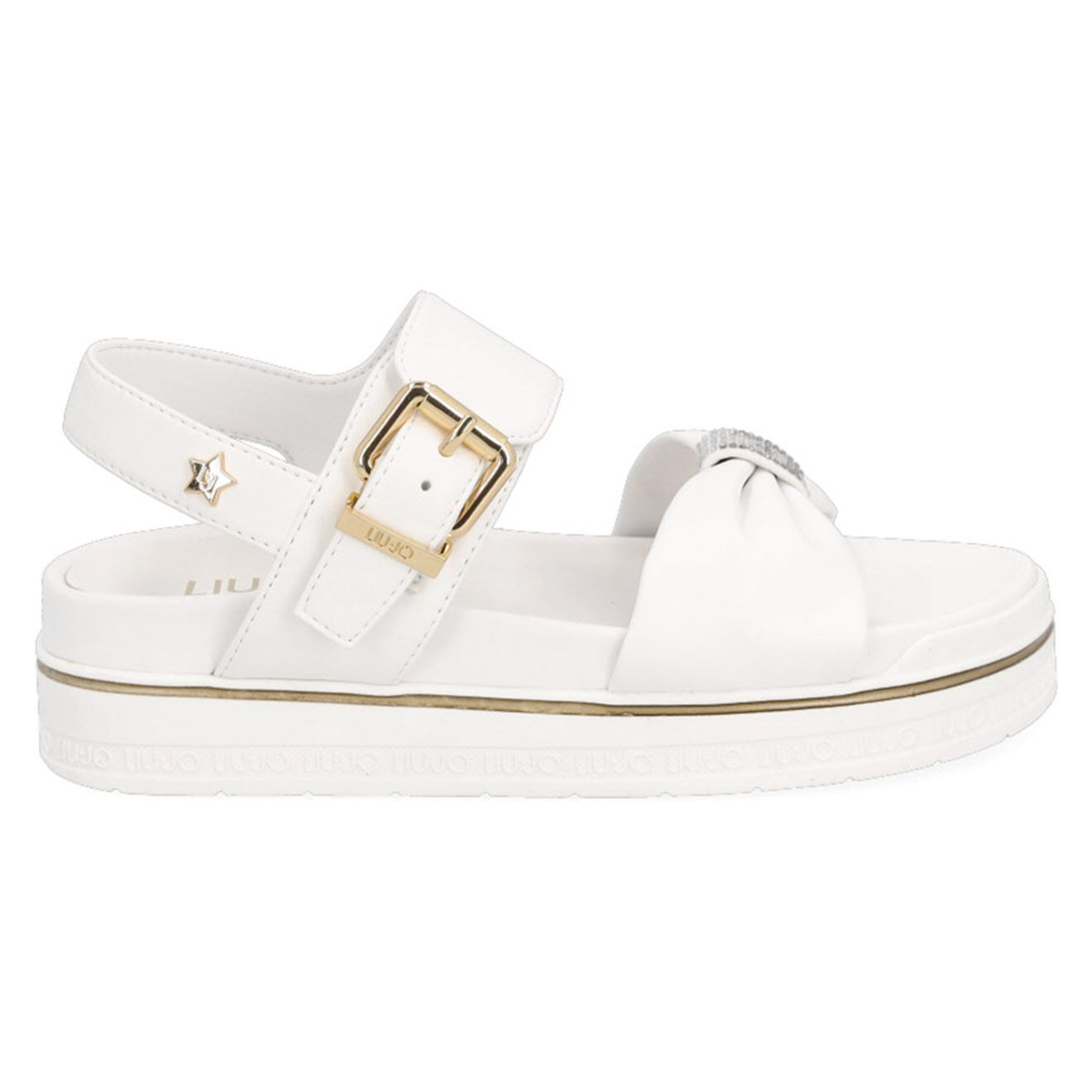 Liu-Jo Sandales en Cuir Chantal blanches