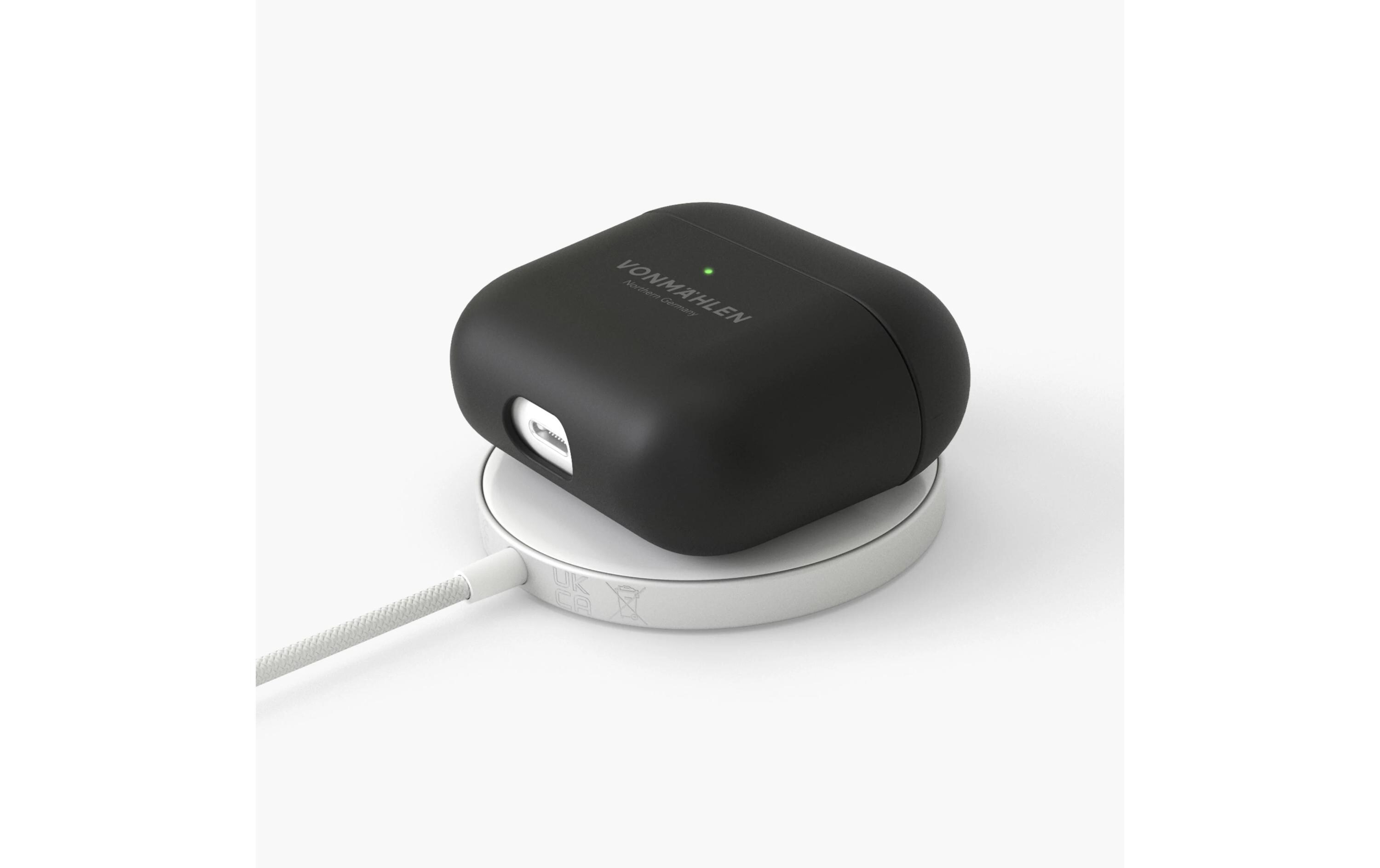 Transportcase Thin AirPods 4 SchwarzSchlanke und schützende Hülle für AirPods 4th Generation