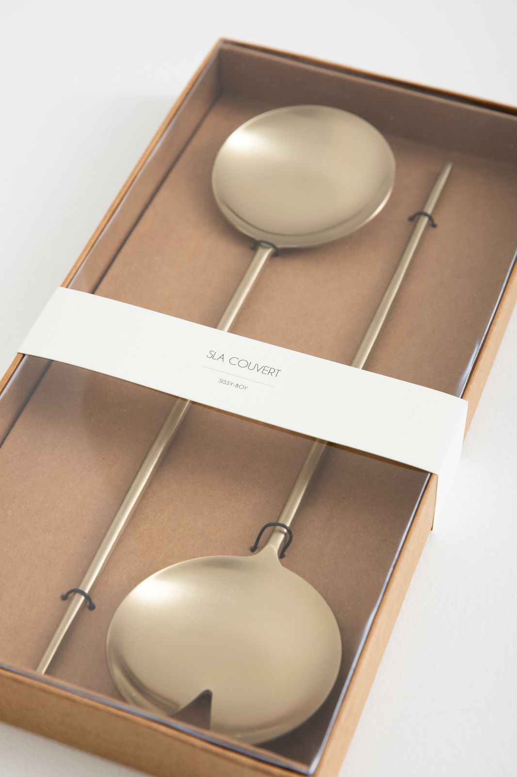 Goudkleurge slacouvert set