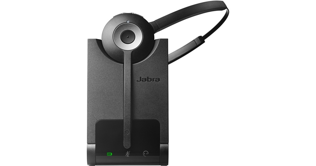 JabraPRO 920 Duo on-ear headset  (Zwart)