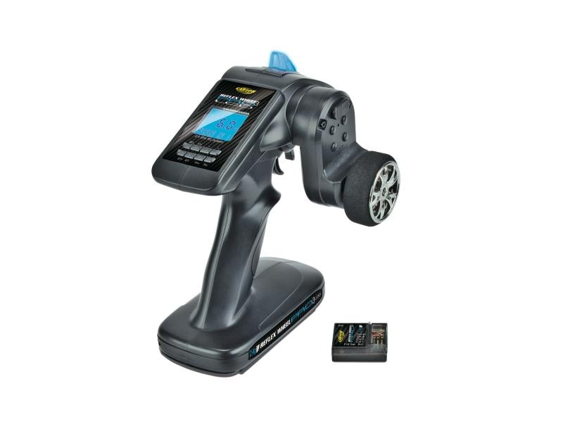 Carson Fernsteuerung Reflex Wheel Pro 3 LCD 3-Kanal mit Emp 3-Kanal RC-Anlage für RC Fahrzeuge
