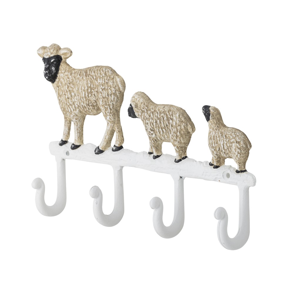 Bloomingville MINI - Dolly Knagerække - Hvid - Metal