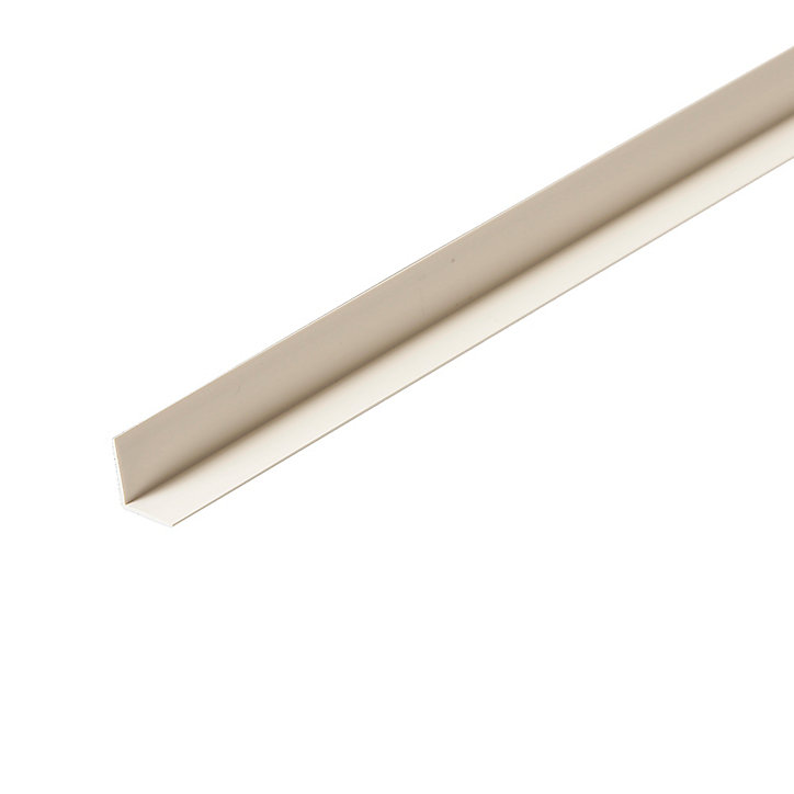 Cornière pvc blanc 20 x 20 mm L.2,4 m