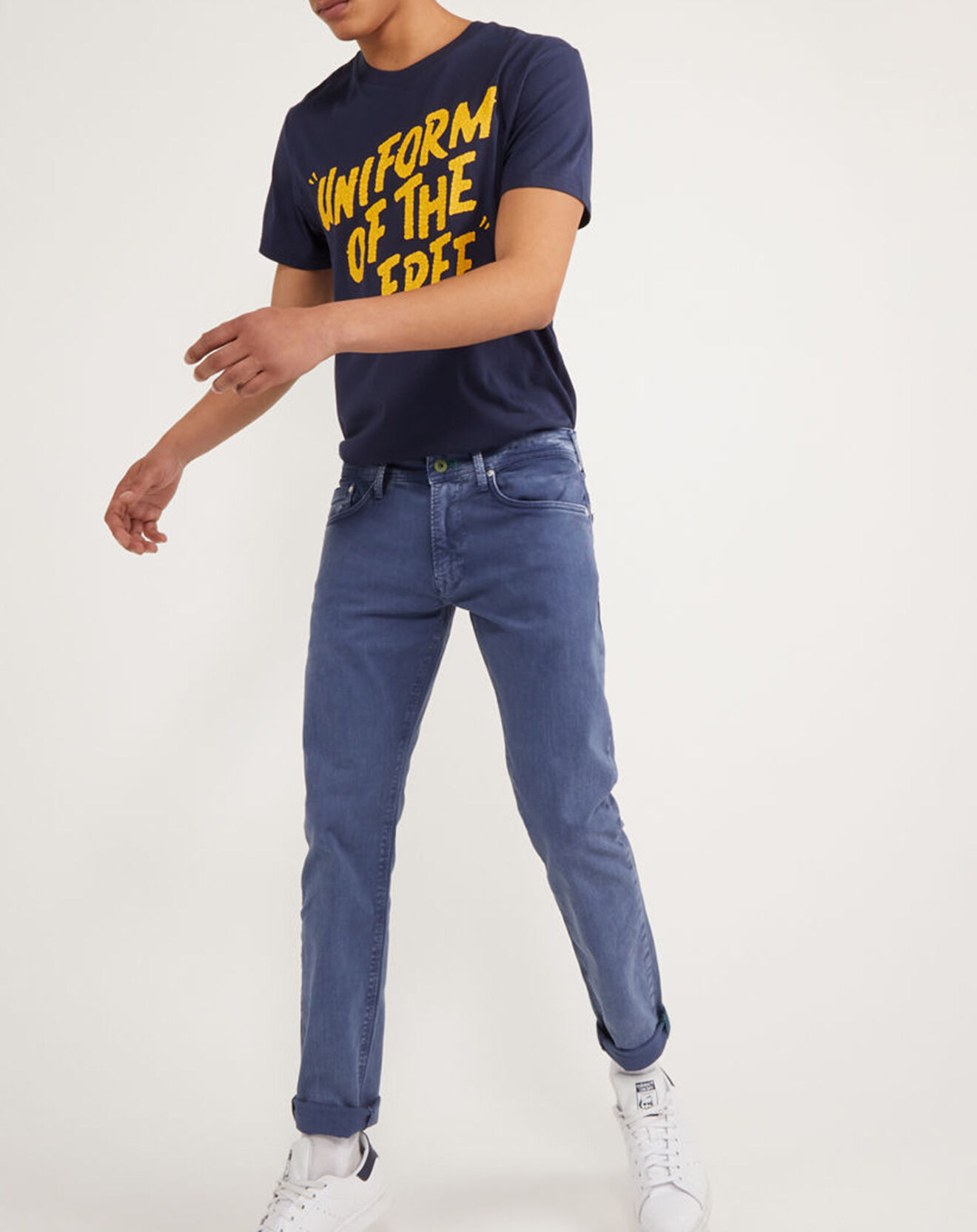 Pepe Jeans Jean Stanley Color bleu