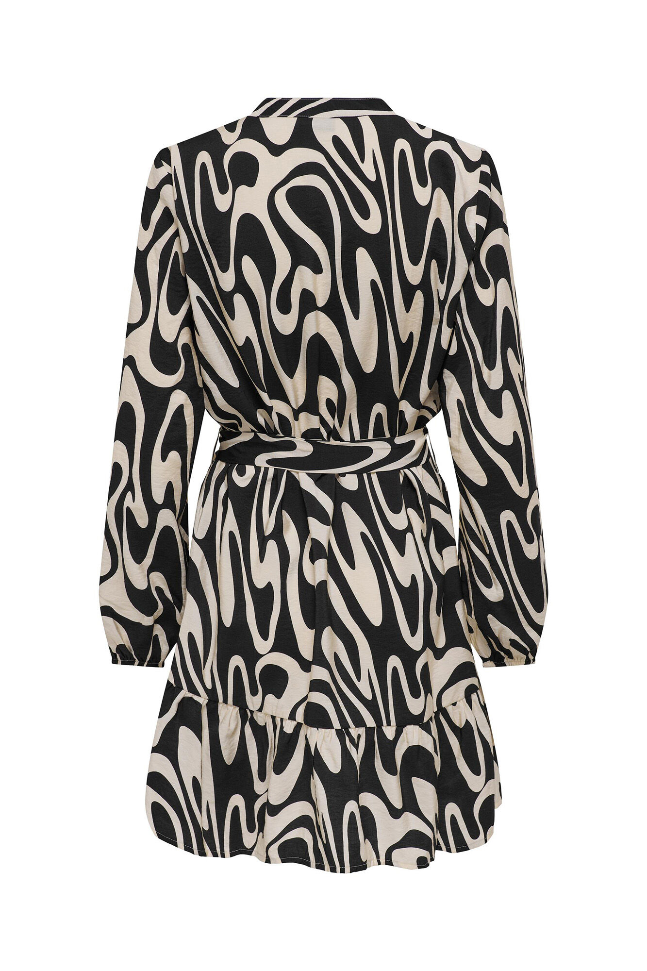 Vestido curto estampado