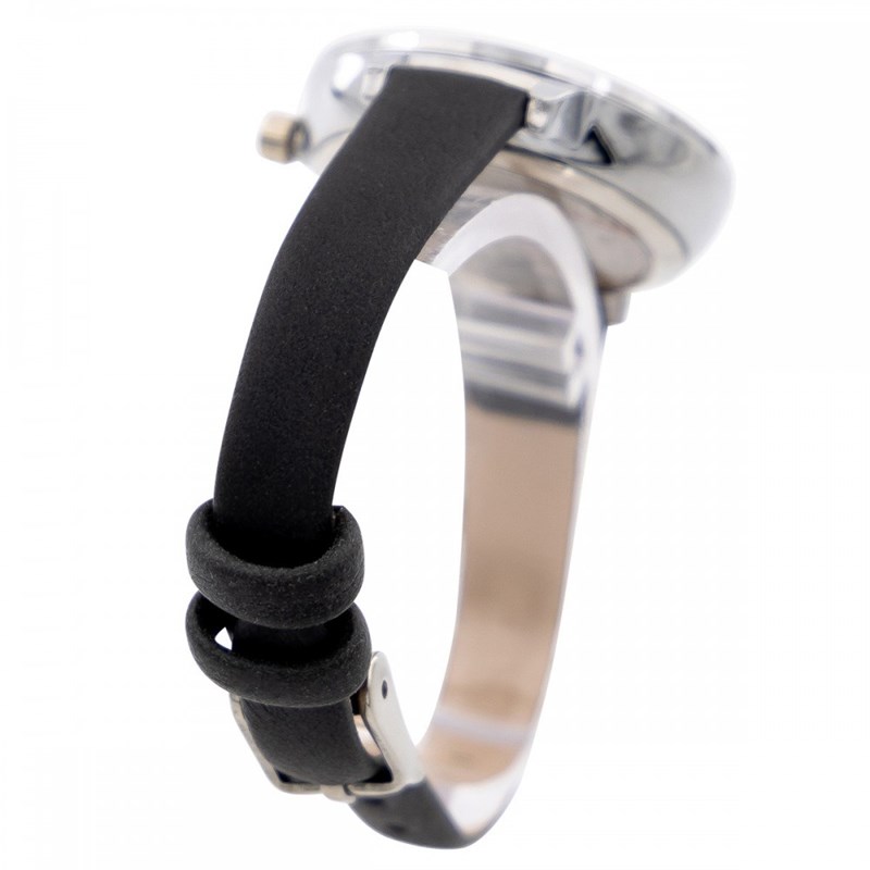 Montre Femme M. JOHN bracelet Cuir Noir