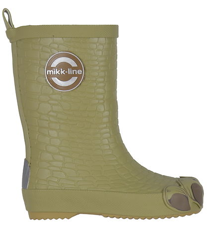 Mikk-Line Gummistiefel - Drache - Kelp