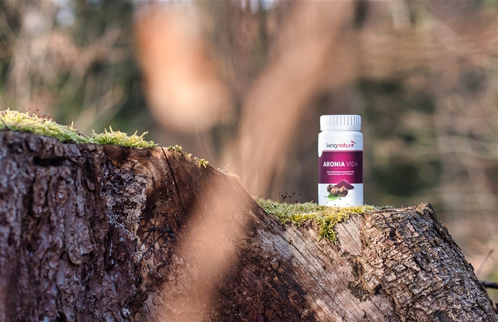 KINGNATURE Aronia Vida Extrakt Kaps 500 mg 100 Stk