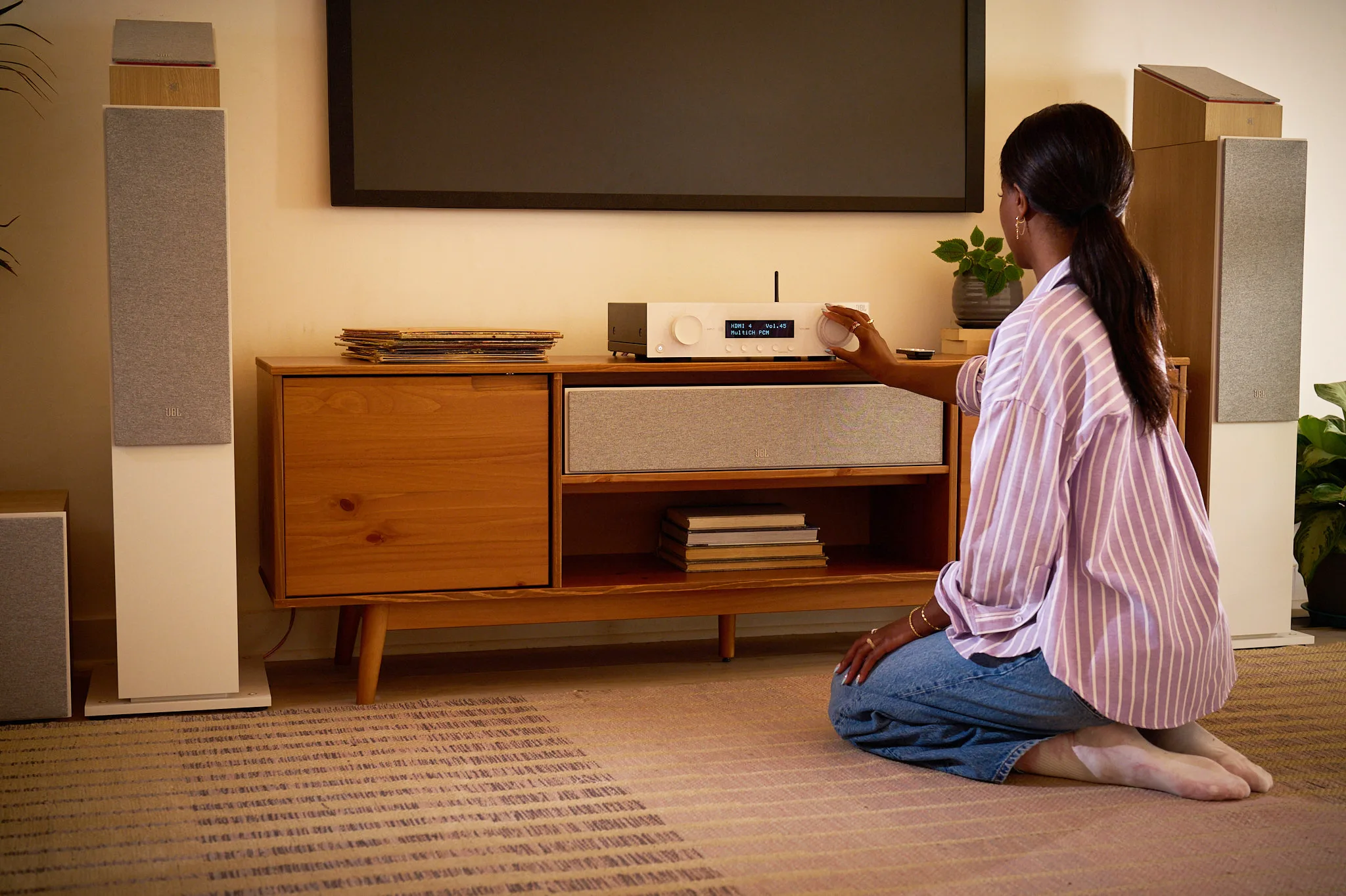 JBL MA310 Blanc Amplis home-cinéma
