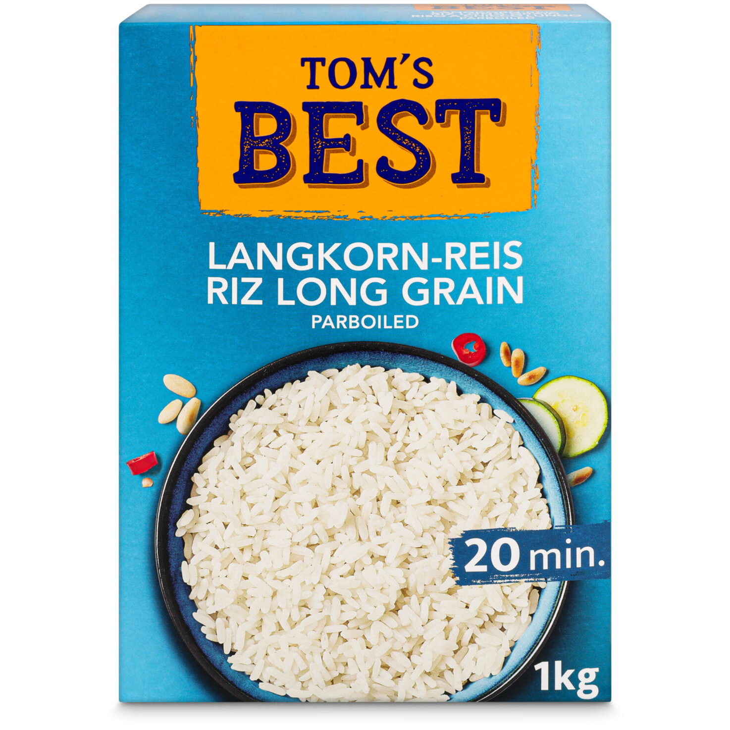 Tom's Best Langkornreis Parboiled