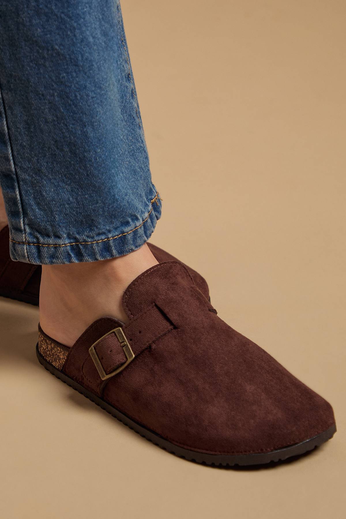 Oasis Chaussures plates Jamie en synthétique à bout fermé avec semelle anatomique