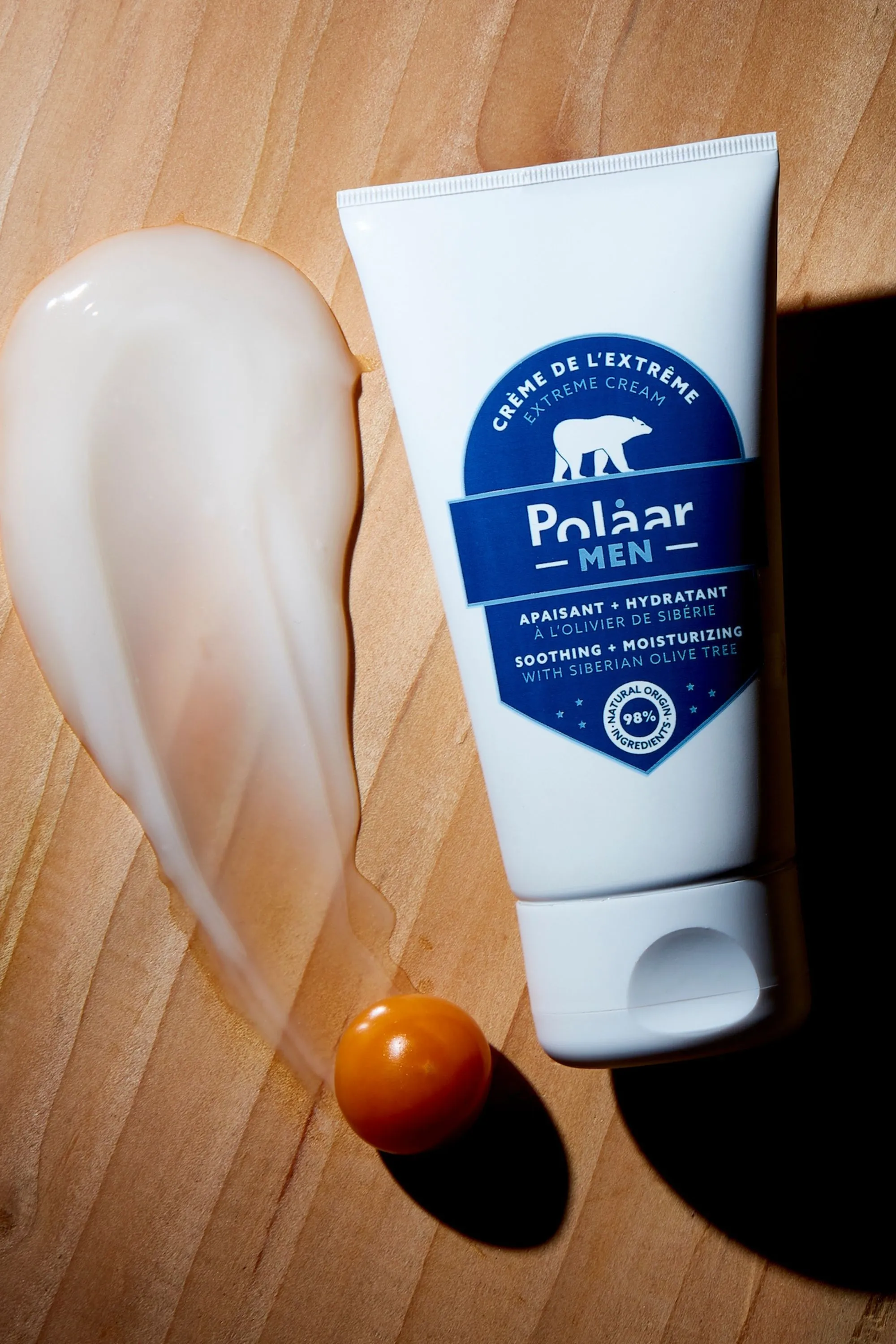 Polaar Crème visage de l’Extrême apaisante & hydratante à l’Olivier de Sibérie-50 ml