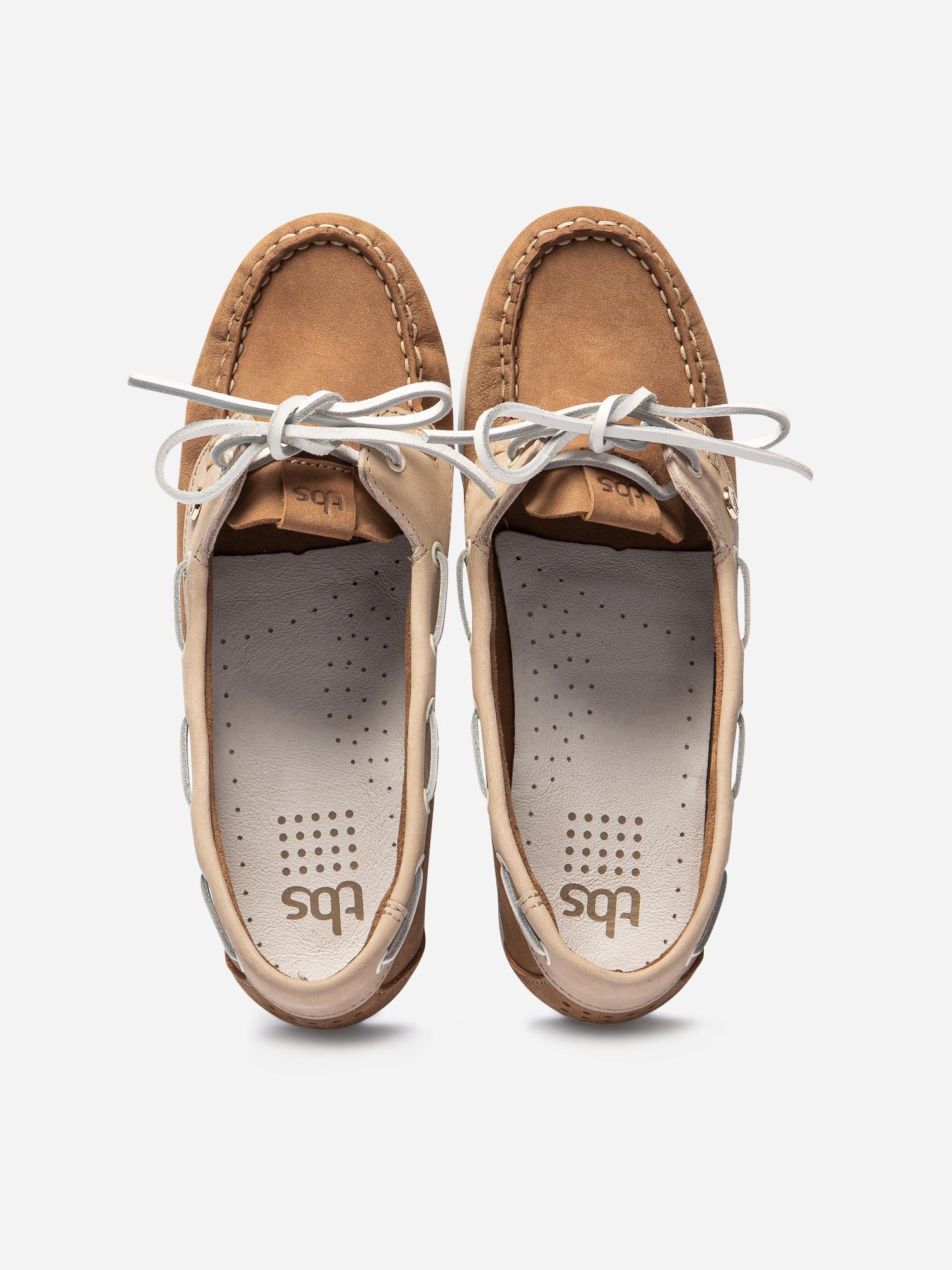 Chaussures Bateau Femme Cuir Marron