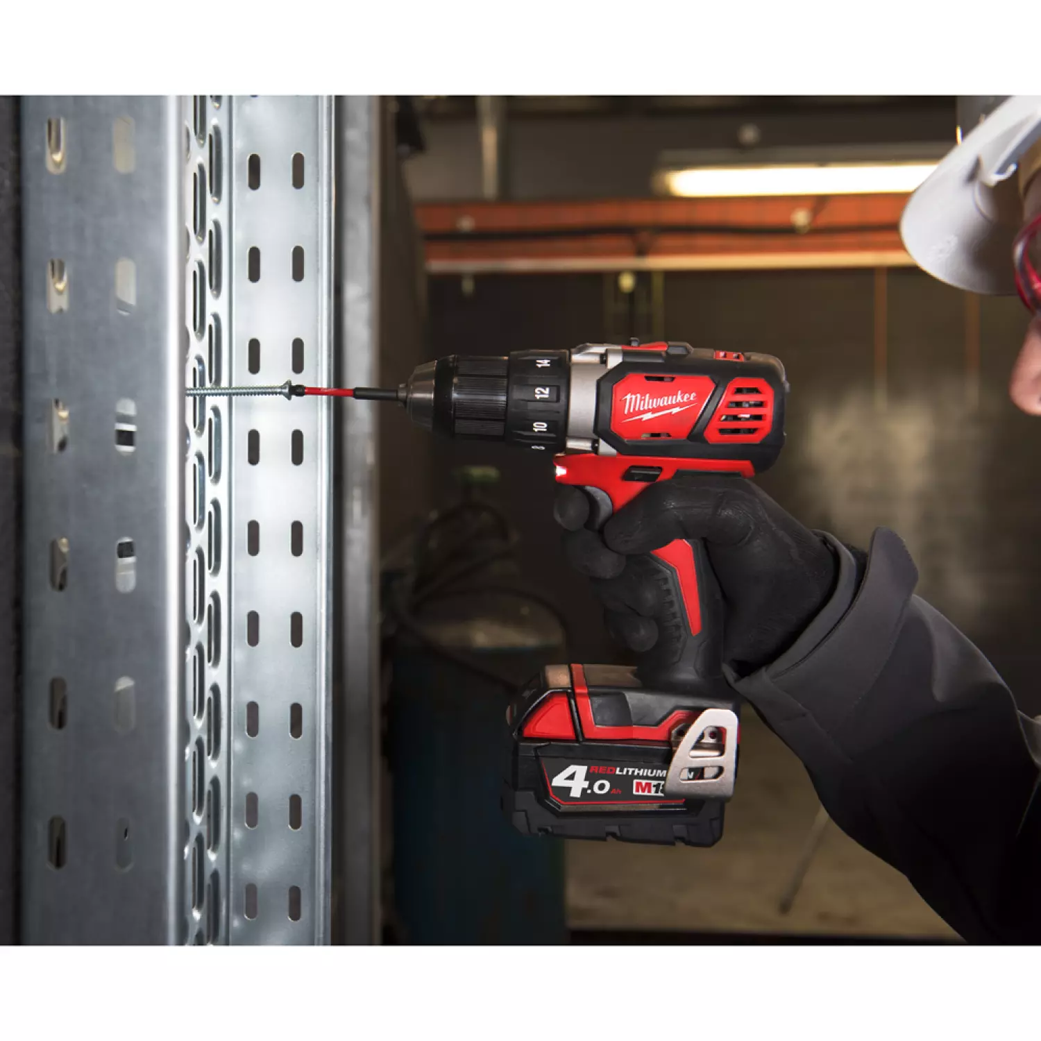 Milwaukee M18 BDD-403C 18V Li-Ion Accu klopboor- /schroefmachine compact set (3x 4,0Ah) in koffer