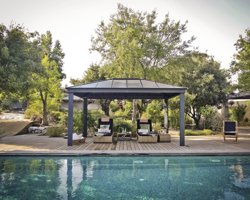 Gazebo Palram – Canopia Dallas 4900 488 x 364 cm antraciet