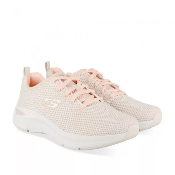 Baskets BLANC SKECHERS Arch Comfort-Natural Flutter