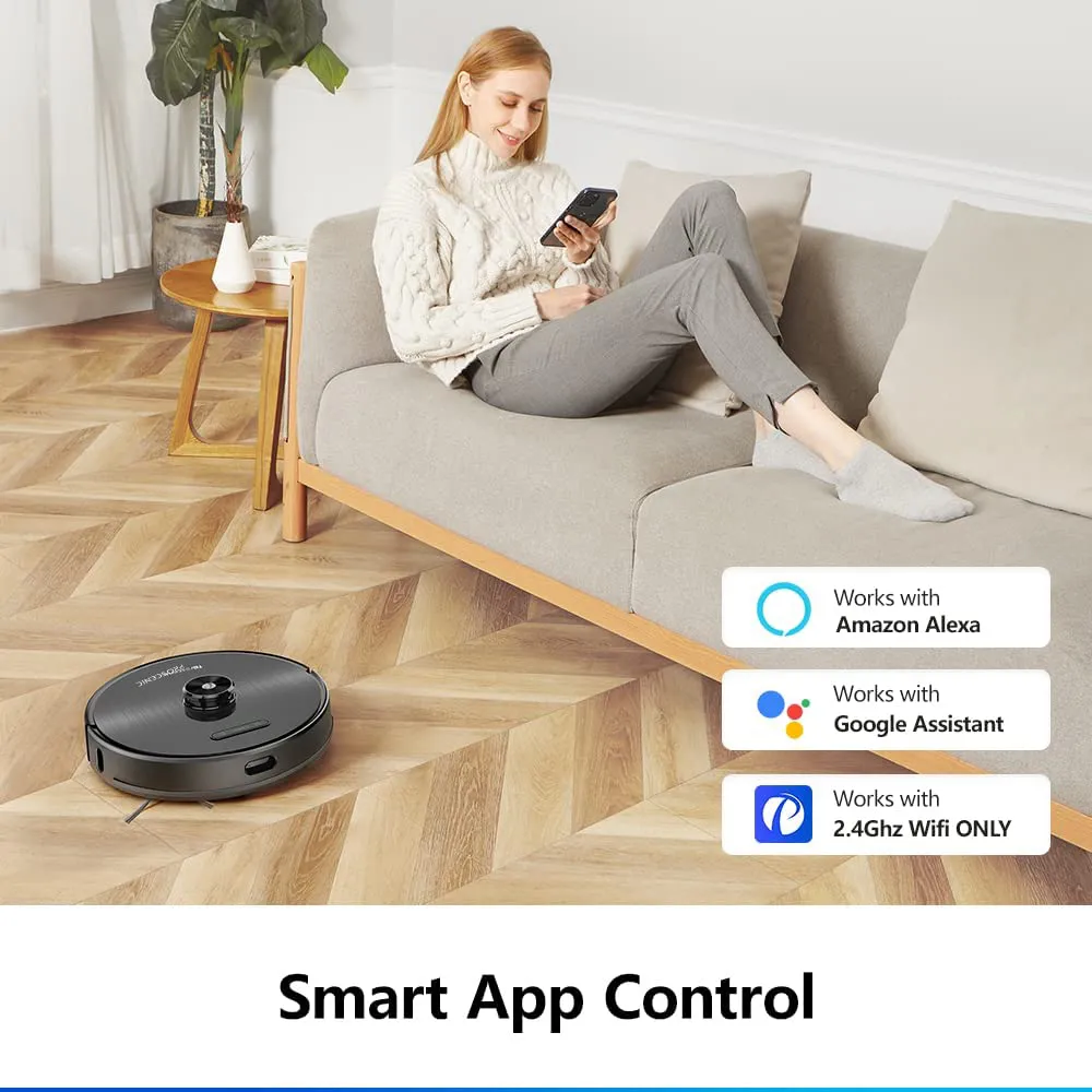 Proscenic 2-i-1 Robot- og moppestøvsuger M8