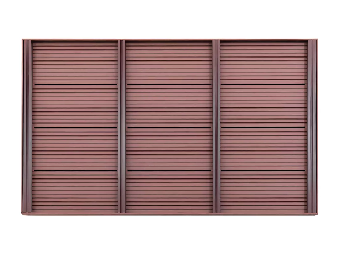 Prolenta Premium - Élément de plancher pour douche solaire Marron 101x63x5,5cm WPC