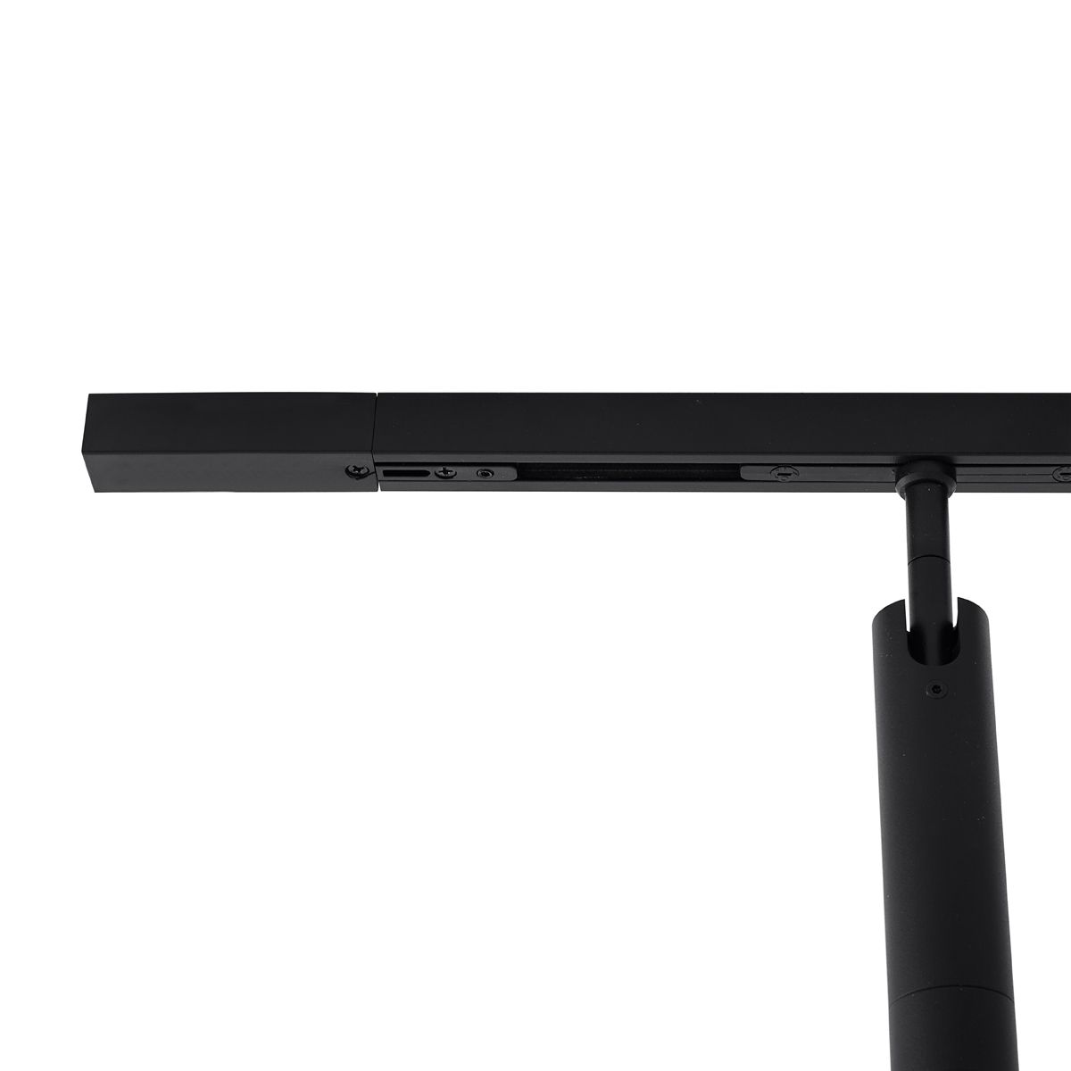 Modern railsysteem met 6 spots zwart 1-fase - Slimline Uzzy