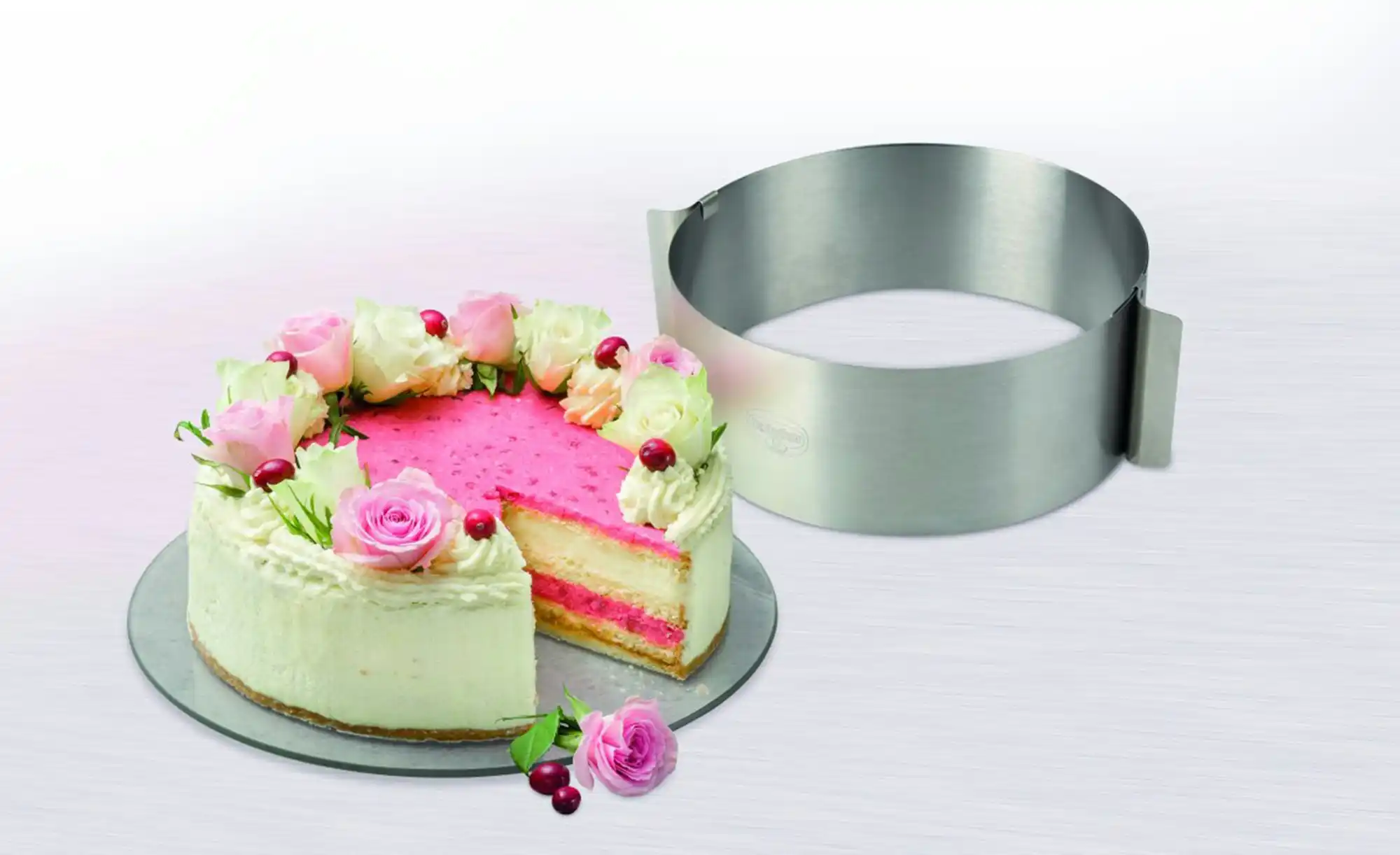 Dr. Oetker Tortenring Kitchen tools stainless steel