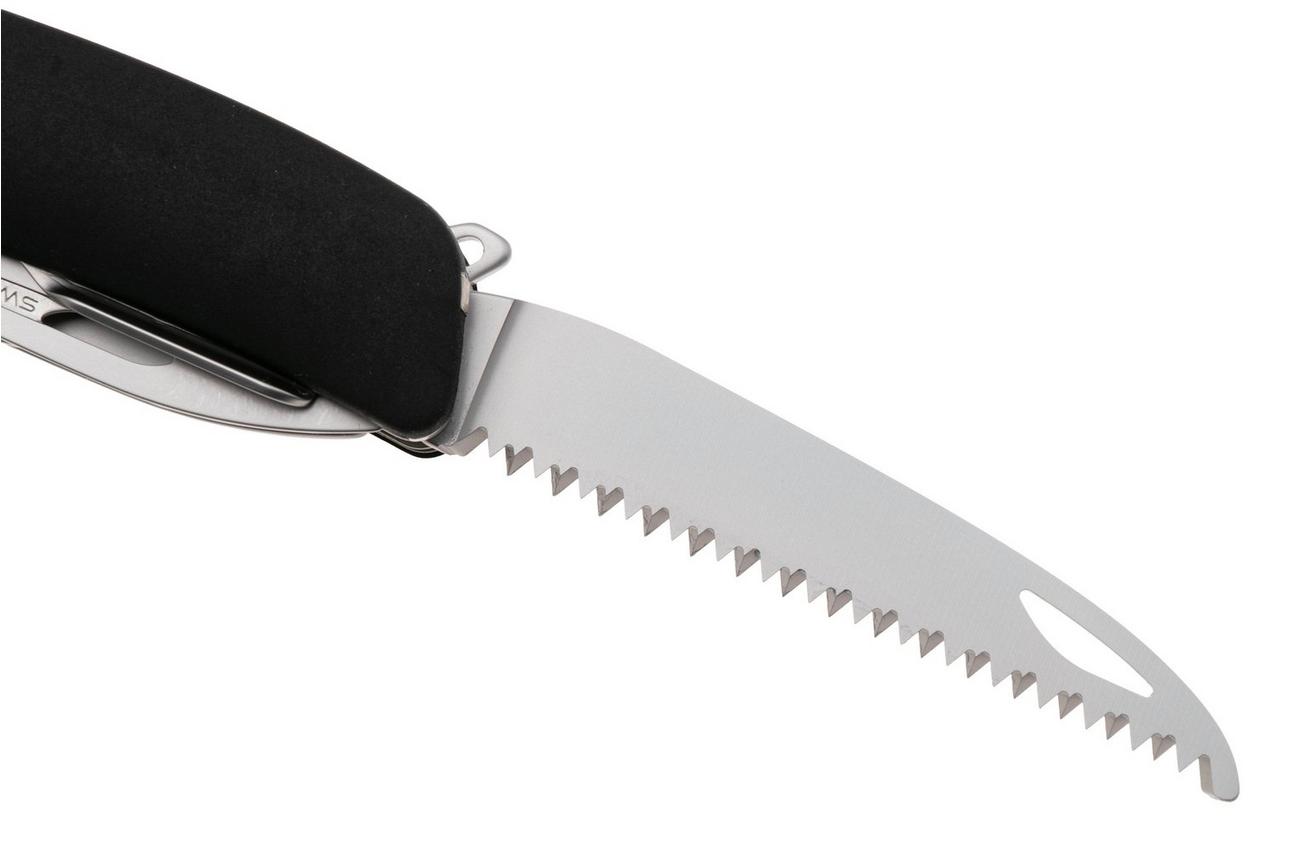 Swiza D09 R AM, KNR.0136.1010, Black, Zwitsers zakmes, 9 tools