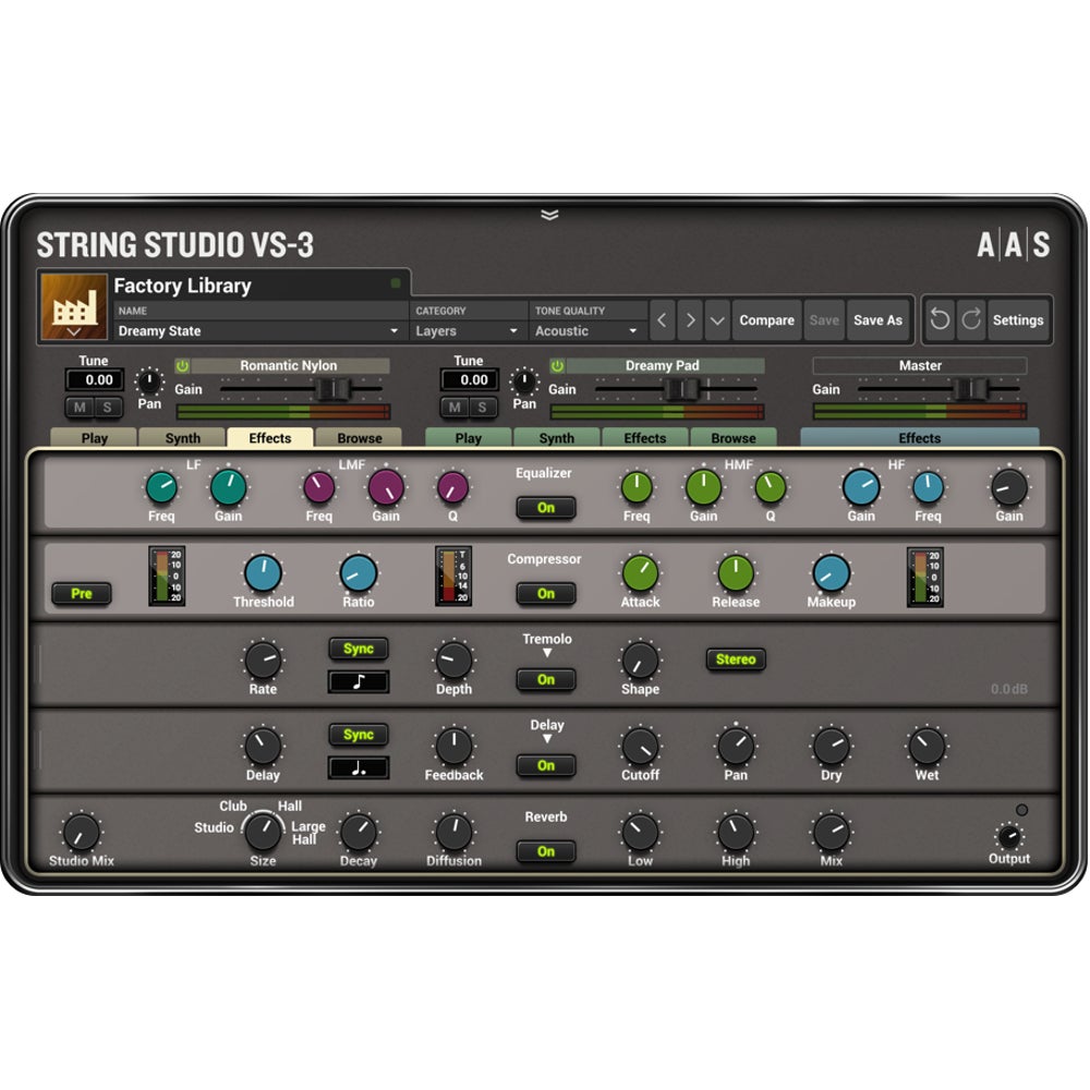 AAS String Studio VS-3 virtueel instrument (download)