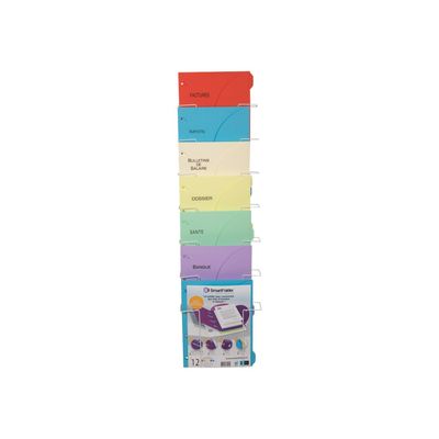Smartfolder - 6 Chemises à 3 rabats - à onglets - thème maison
