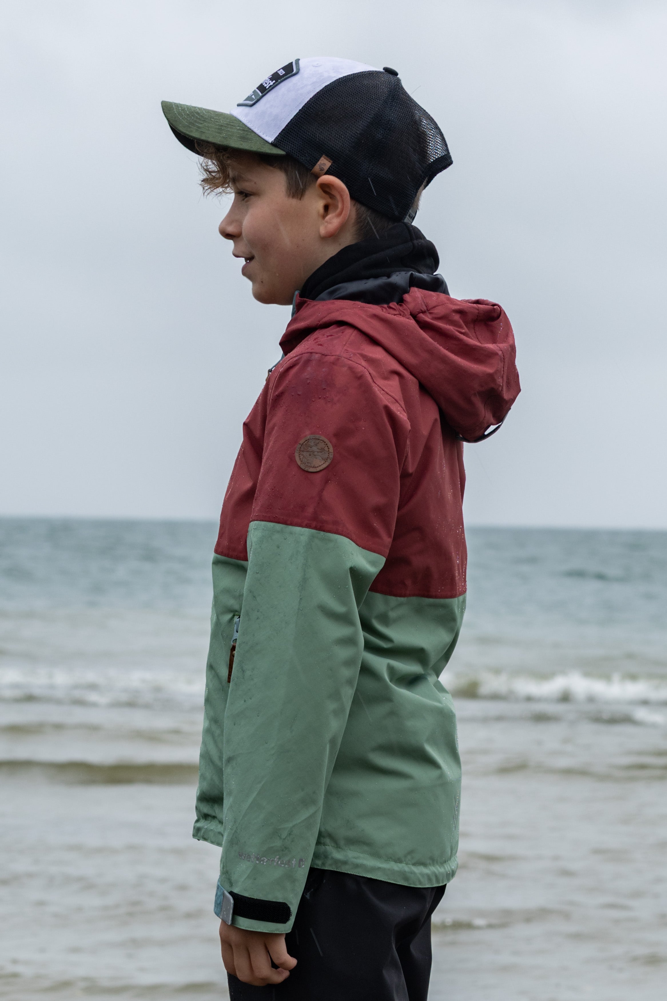 Kinder Regenjacke Puck cowhide