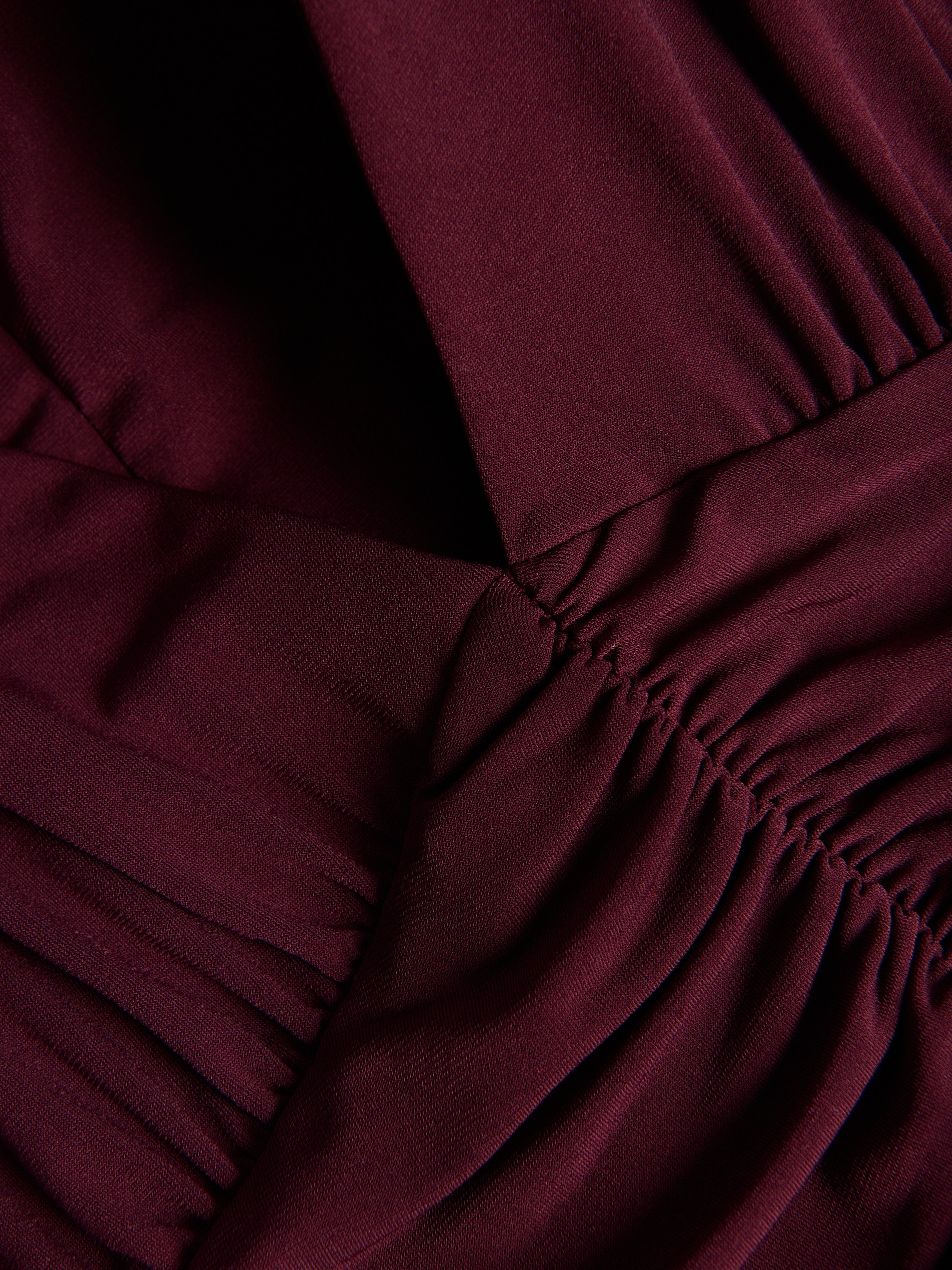Kleid mit Raffung