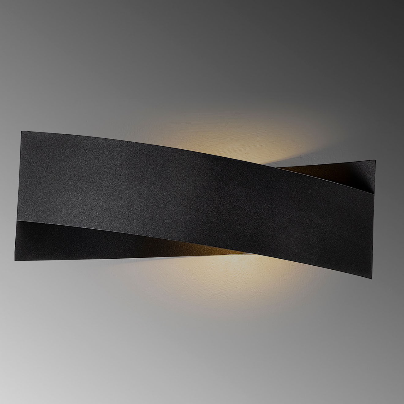 Sheen Applique murale AYD noir - 31x10x11 cm