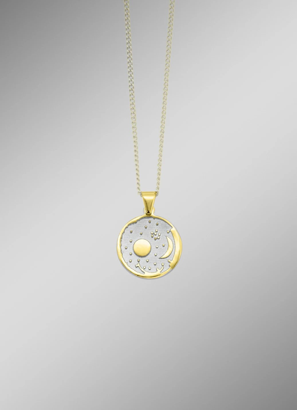 Anhänger mit Himmelsscheibe von Nebra in Bicolor