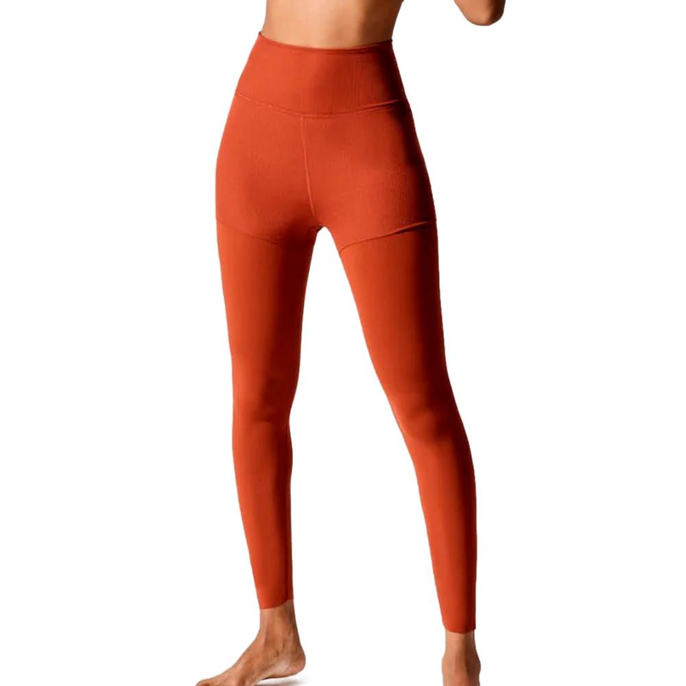 Nike Legging 7/8 Terracotta Femme Nike Luxe Layered