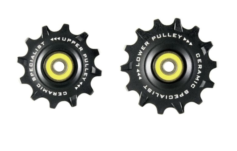 Tripeak pulleyhjul keramiske lejer 12T/14T 11S12S SRAM sort