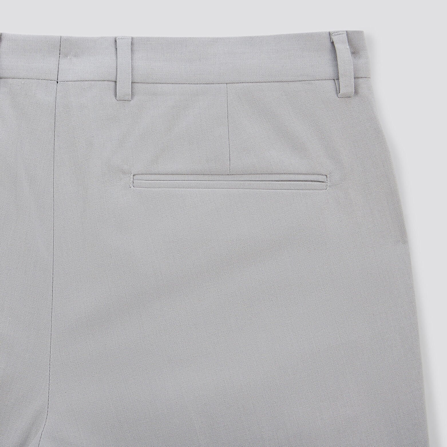 Pantalon de costume slim bi-ton Gris clair