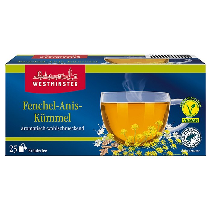 WESTMINSTER Kräutertee 50 g, Fenchel-Anis